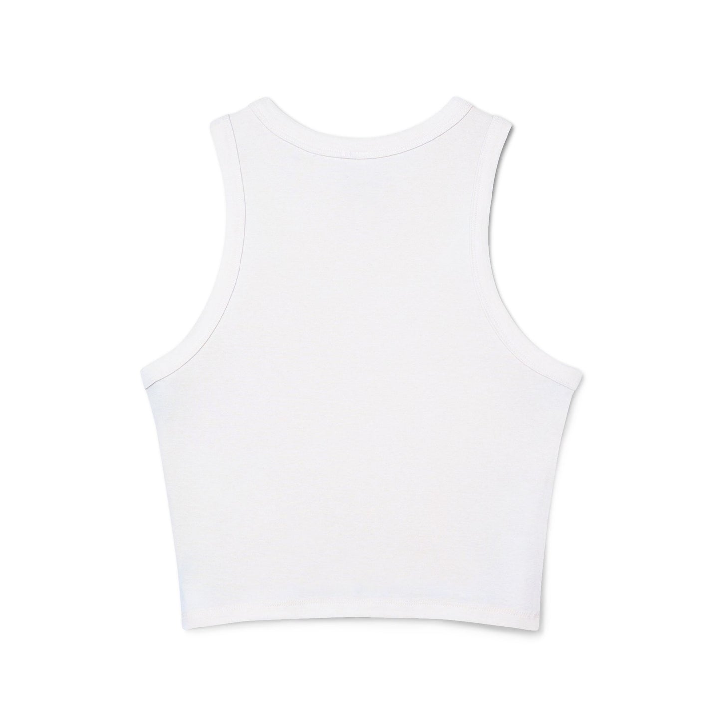 Womens Micro Rib Racer Tank Top - Not Ur Babymama Toxic Tee