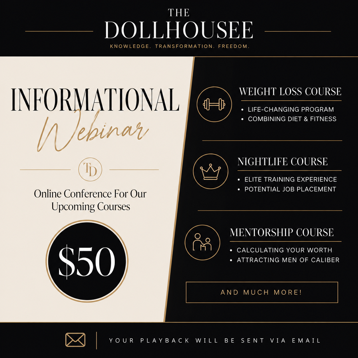 The Dollhousee Conference Playback