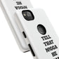 Tough Cases: Bold Quote Phone Case for Confident Individuals