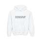 Youth Hoodie - "My Dad Is In My Life So I Know Better!" Inspirational Sweatshirt