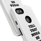 Tough Cases: Bold Quote Phone Case for Confident Individuals