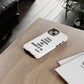Tough Cases: Bold Quote Phone Case for Confident Individuals