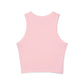 Womens Micro Rib Racer Tank Top - Not Ur Babymama Toxic Tee