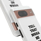 Tough Cases: Bold Quote Phone Case for Confident Individuals