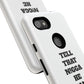 Tough Cases: Bold Quote Phone Case for Confident Individuals