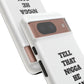 Tough Cases: Bold Quote Phone Case for Confident Individuals