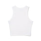 Womens Micro Rib Racer Tank Top - Not Ur Babymama Toxic Tee