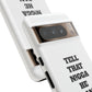 Tough Cases: Bold Quote Phone Case for Confident Individuals