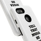 Tough Cases: Bold Quote Phone Case for Confident Individuals