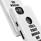 Tough Cases: Bold Quote Phone Case for Confident Individuals