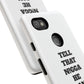 Tough Cases: Bold Quote Phone Case for Confident Individuals