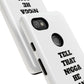 Tough Cases: Bold Quote Phone Case for Confident Individuals